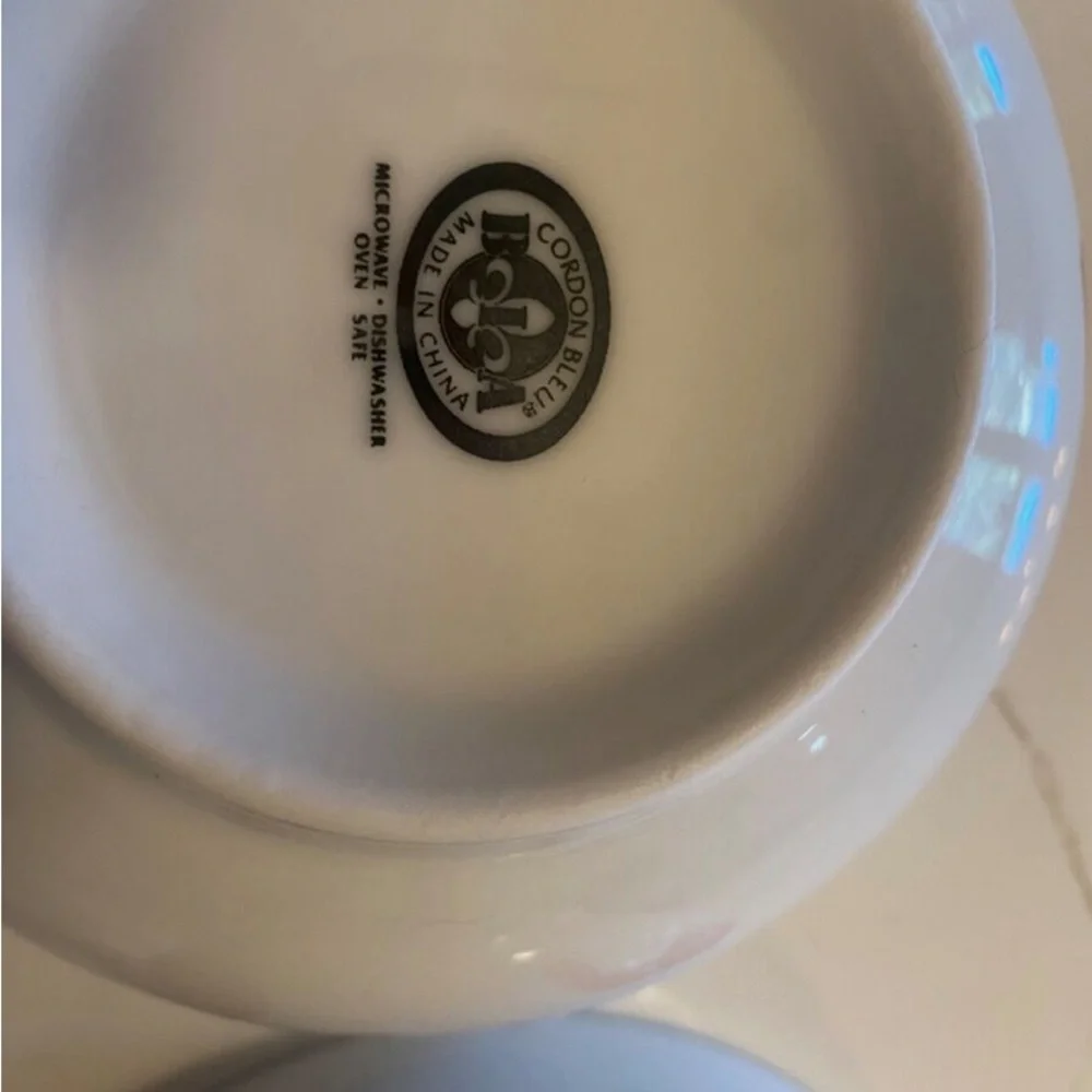 BIA Cordon Bleu Lobster El Mar Mussel Bowl Set Serving and Rice Soup Bowls